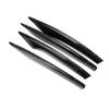 4pcs Front Fog Light Molding Trims Replacement for Mercedes Benz E Class W213 E200 E300 2021 Style en fibre de carbone