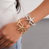 Shell Conch Turtle Starfish Coconut Open Bracelet Metal Vacation Wind Niche Premium Jewelry