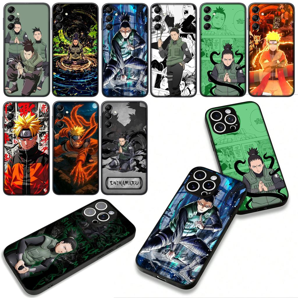 Cover for Apple iPhone 16 15 14 Plus 13 12 Mini 17 Pro Max + ProMax 16E Air 16+ 15+ Phone Case Anime Nara Shikamaru Narutos