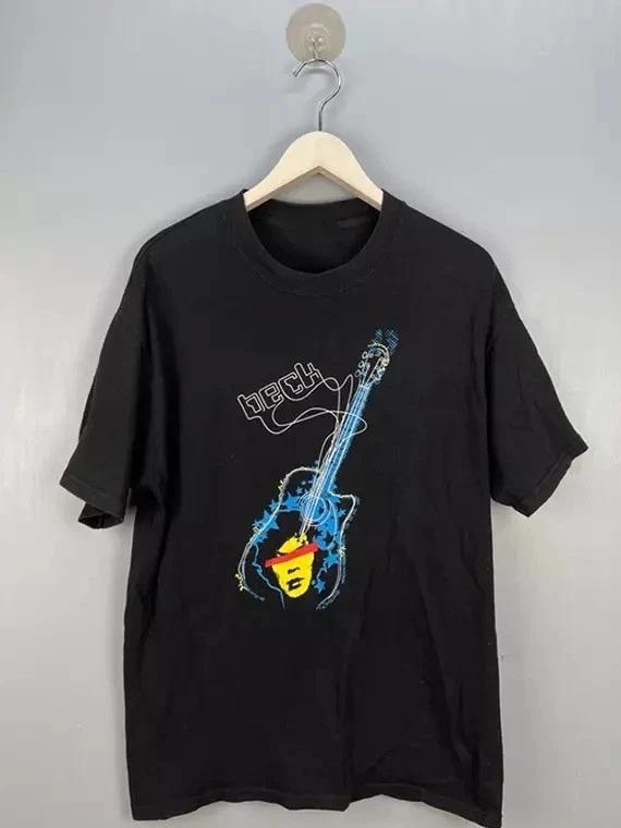 Beck Hansen Promo Tour Black T Shirt Full Size S-5XL XXXL