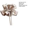Hair Tie Double Layer Pleated Bowknot Design Hair Band Adjustable Elastic Hair Rope Soft Non-Slip Hair Accessory