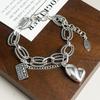 Xiaomi 100% Massives 925 Sterling Silber Metallarmband für Damen Vintage Handgemacht Schlicht Retro Hitzebeständiger CZ Armband Geburtstagsgeschenk Party