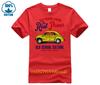 Vintage Französisches Auto 4cv Gelb Neues Baumwoll-T-Shirt