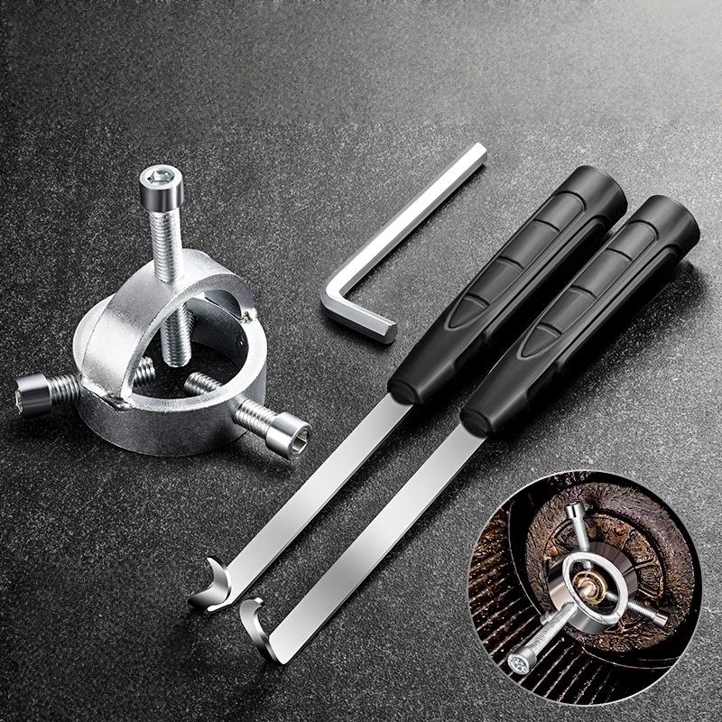 1 Set Universal Kitchen Range Hood Fan Puller Metal Wind Wheel Removers Tool For Hand Steel Removal Accessories