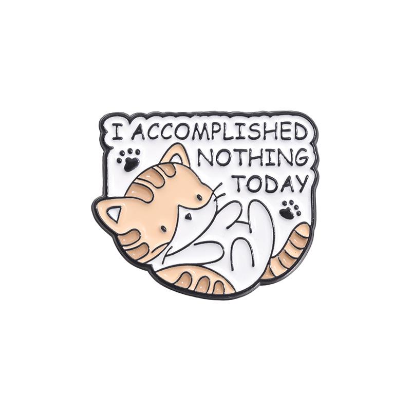 Adorable Kitten Enamel Lapel Pin - Cat Lover Collection