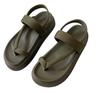 Rubber Sandals [1/2plus] 2/2plus (Khaki, Measurement_23_point_0_centimeters)