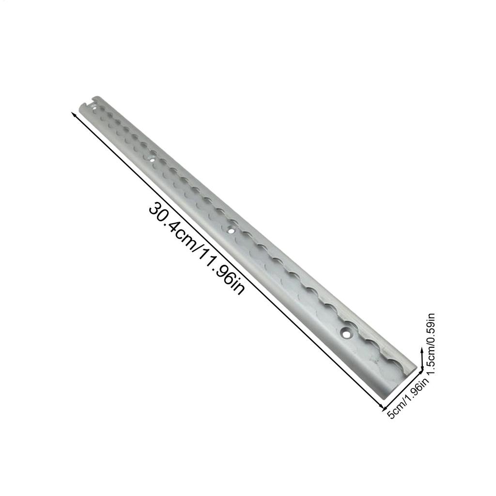 Aluminum Airline Rail 0.5M L-Track Control Tie Down Rail For Trailer Securing Motorcycles ATVs Tractors Dirt Bikes