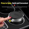 Smell-Proof Vehicle Rubbish Can LED Blue Light Automotive Supplies Modern Car Ashtray  Car Interior