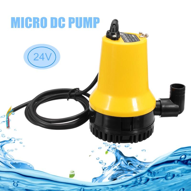 Pompa Sommergibile Elettrica per Acqua DC 24V 50W per Stagno Sporco Piscina Pulizia Scarico