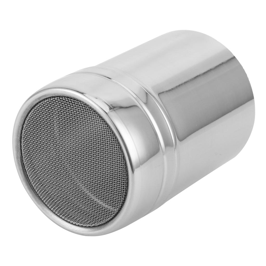 Stainless Steel Fine Mesh Powder Shaker Chocolate Coffee Sifter for Kitchen Baking CookingS