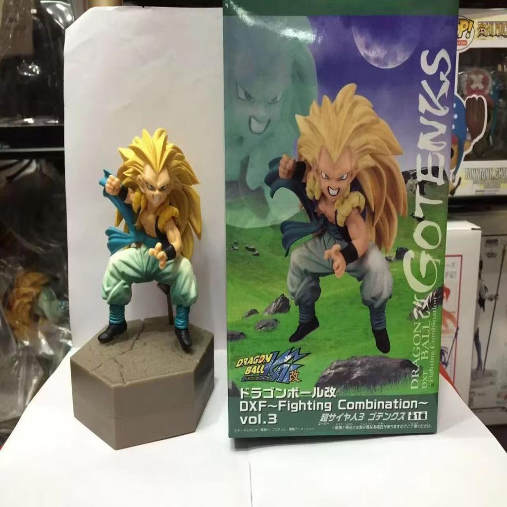 14cm Anime Dragon Ball Super Saiyan Gotenks PVC Desktop Decoration Collectible Doll Action Figure Model Toys