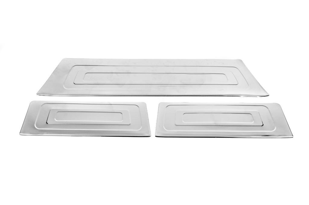 

Overlays for internal thresholds (3 pcs, stainless) for Ford Custom 2023-