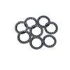 Blackened Internal Tooth Lock Washer - Antislip, Anti-loosening, Multi-tooth Design (DIN6798J)