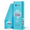 Celebrity Ultra Thin Ribbed Condoms with Hyaluronic Acid for Adult Pleasure and Family Planning