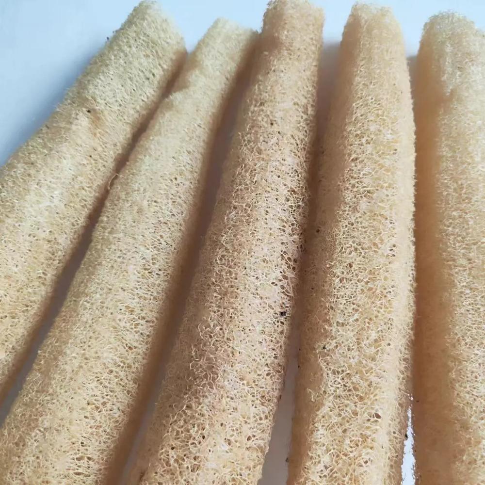 HOMZY 1pcs Natural Loofah Sponge Multi-purpose Cleaning Tool for Kitchen Bathroom Scrubber for Daily Cleansing Wash Body Scrubber Spa