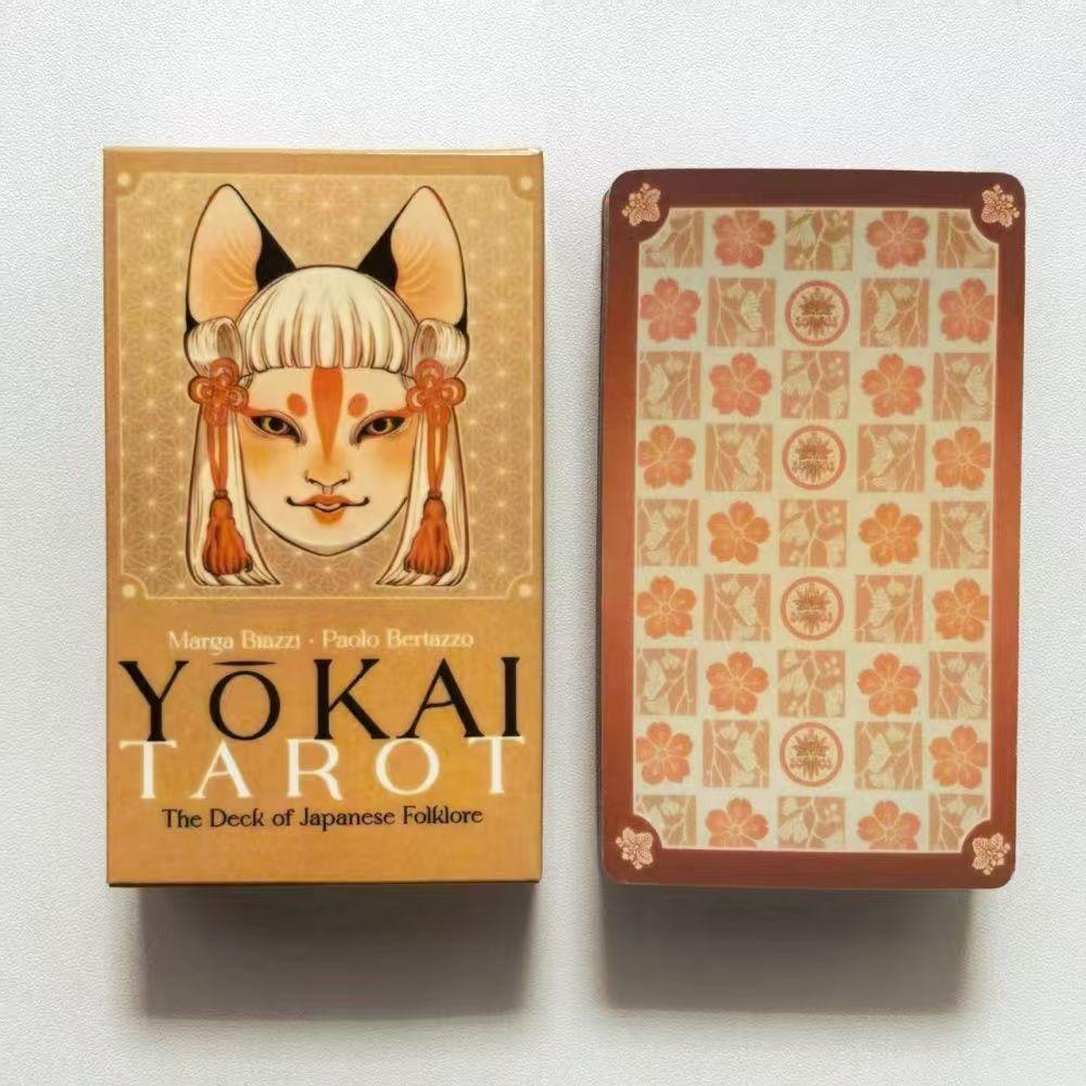 10.3*6cm Yokai Tarot Deck 78 Pcs Cards Rooted in Japanese Folklore