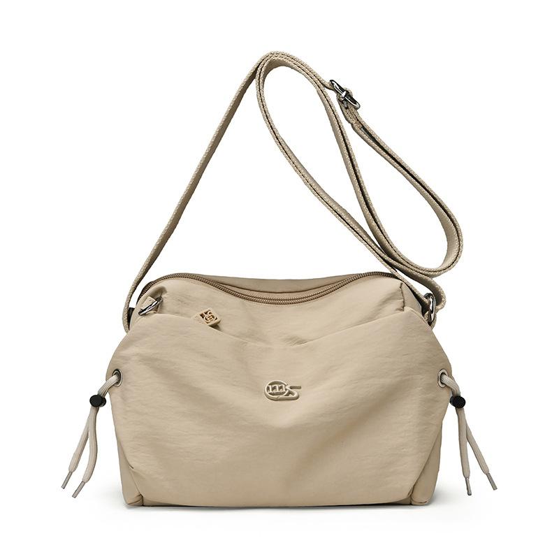Fashionable Multi-layer Large-capacity Shoulder Bag for Casual Wear, Simple and Elegant Crossbody Bag Casually