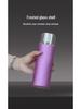 Portable Insulated Cup with Pure Titanium Liner, Magnetic Lid, and 316 Stainless Steel for Tea Steeping, Freshness, and Antibacterial Protection