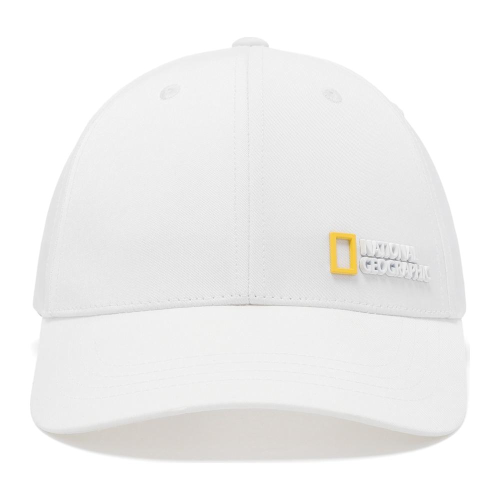 NATIONALGEOGRAPHIC N265Aha530 Urban Metal Logo Cap White