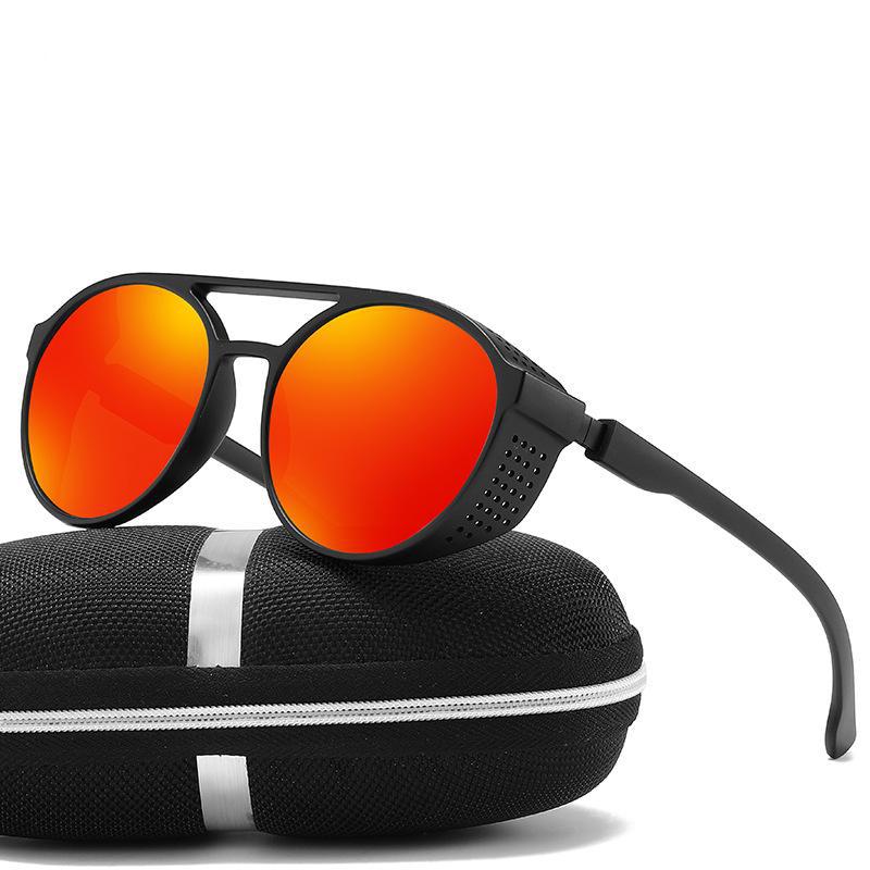 Men'S And Women'S Polarized Sunglasses Round Frame Sunglasses Driving Glasses Outdoor Fishing Glasses Cycling Glasses Series Xy419