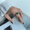Серебряное кольцо с натуральным агатом 1.85ct, вес изделия 3,09 гр (2189763)