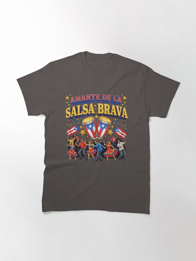Héctor Lavoe Maracas Bongoes Congas Puerto Rico Amante Salsa Brava Classic T-Shirt