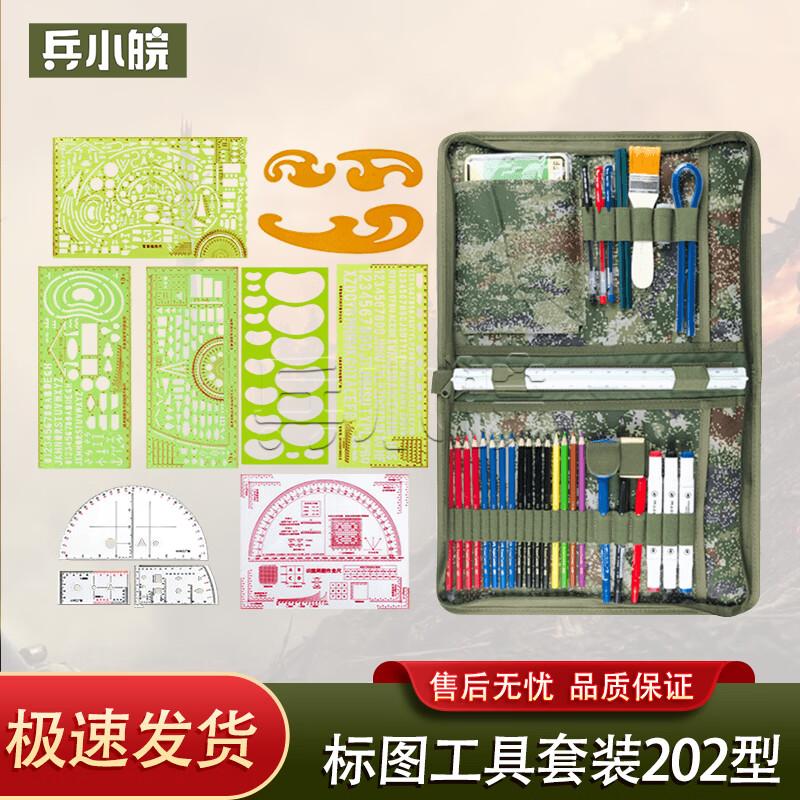 Military Topography Plotting Tool Set