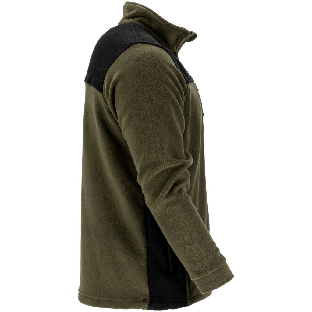 Fleece Sweatshirt. Khaki-Black, "2Xl", Ce, Lahti