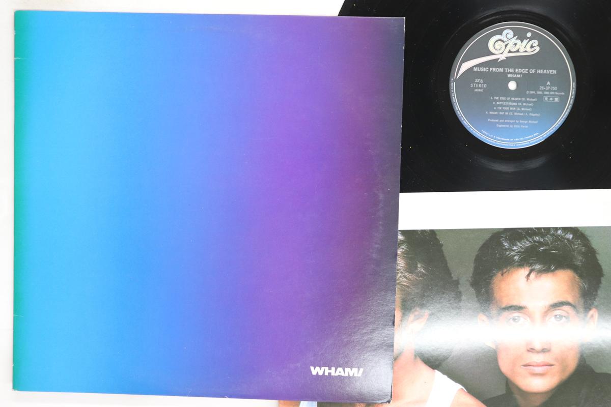 Виниловая пластинка WHAM Music Frrom The Edge Of Heaven 283P750PROMO EPIC 1986 Япония Поп Б/у