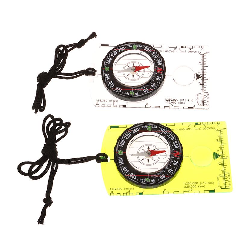 Outdoor Waterproof Professional Camping Compass Hiking Backpack Directional Compass Best Survival Gift For Map Reading