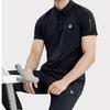 New FILA Fitness Polo Shirt Men's Pitch Black A11M321117FBK