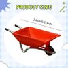 1/64 Garden Cart Model Wheelbarrow Simulation for Architectural Buildings