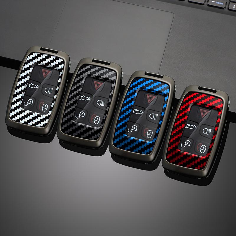 Smart Auto Key Fob Housing Cover Fit For Land Rover A9 Range Rover Sport Evoque Freelander Discovery 4 Fit For Jaguar Xe Xj Xjl Xf Auto Accessories