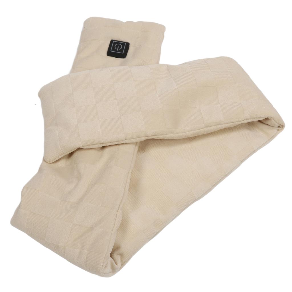 Heated Scarf Soft Washable Electric Heating Scarf USB Powered 3 Temperature Adjustable Neck Wrap
