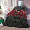 Rock Band A-ACDC Blanket Warm And Soft Suitable For Bedroom Living Room Sofa Bed Office Travel Camping
