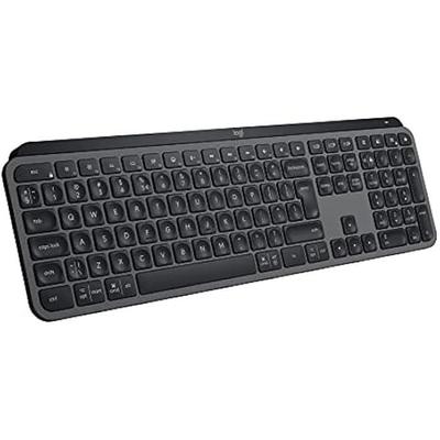 Klávesnice - LOGITECH - MX Keys S - Grafitová - QWERTY - Bluetooth - Podsvícená