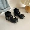 Baby Girl Fleece Lined Princess Ankle Boots Toddler Walker Shoes