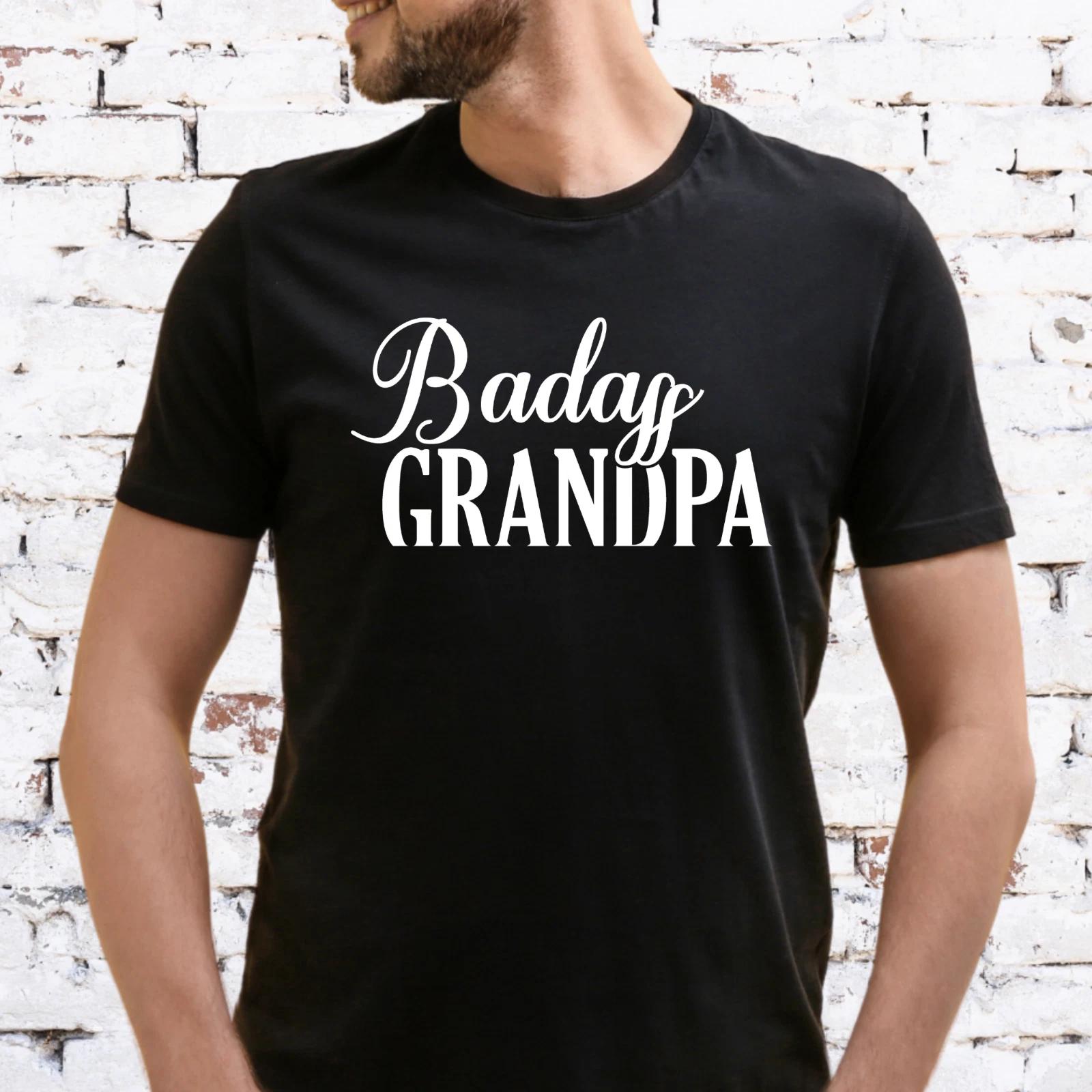 BADASS GRANDPA T-SHIRT, Gift for him, GRANDAD, XMAS, Various colour prints XL