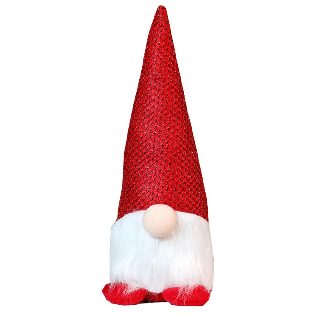 Mini Christmas Glowing Gnome Doll Cartoon Knitted Christmas Doll  Christmas