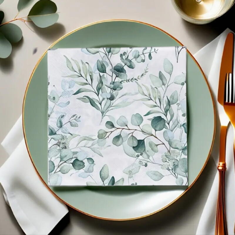 

Eucalyptus Garden Napkins (20 Sheets)