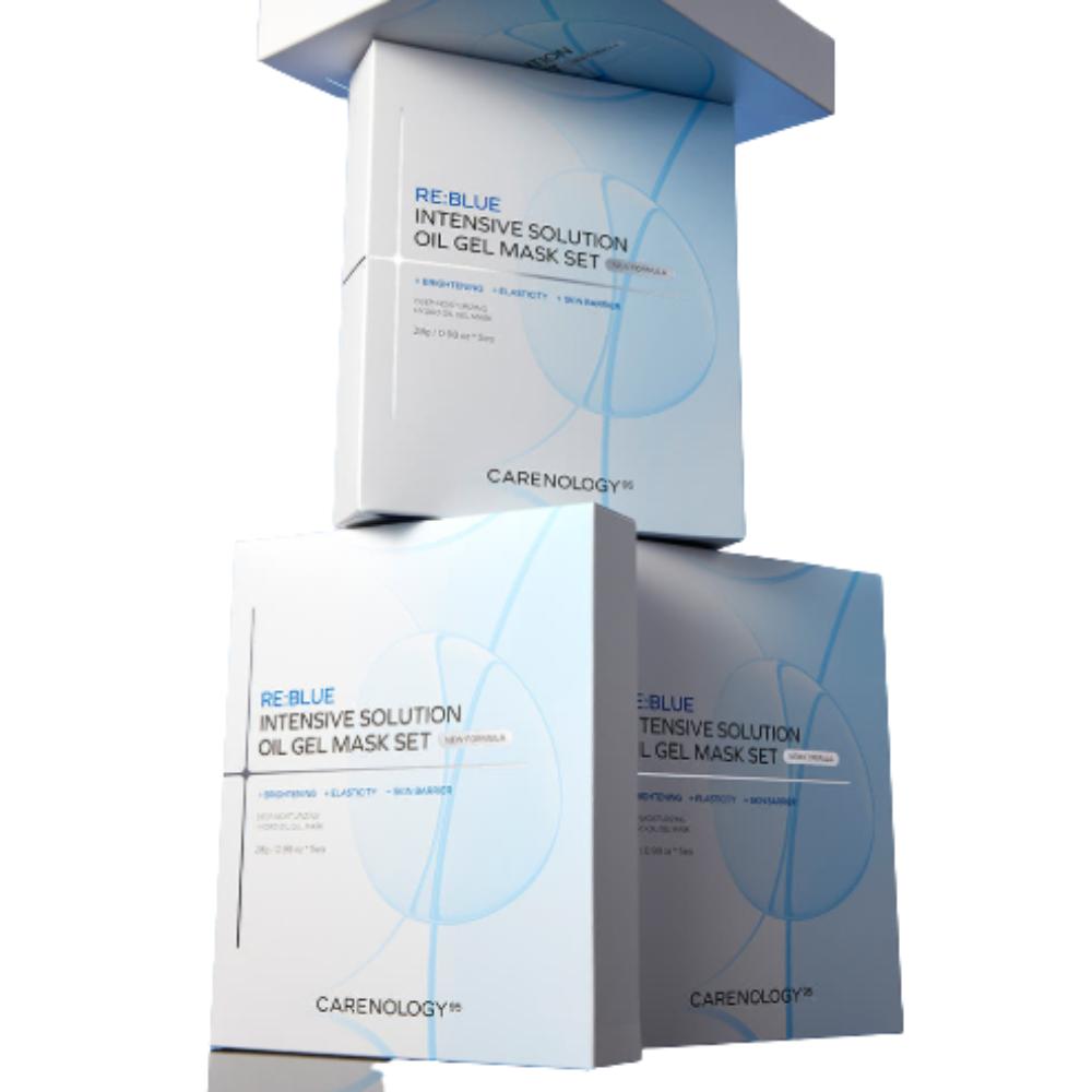 

Carenology RE:BLUE Intensive Solution Oil Gel Mask 28g [5 Sheets]
