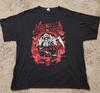 AVENGED SEVENFOLD THE PRICE OF EVIL vtg schwarzes T-Shirt QT6543