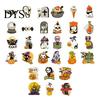 Decorative Magnets for Metal Surfaces 6 Pcs Halloween Refrigerator Magnets, Grim Reaper Pumpkin Skull Ghost Spooky Decor Home Reusable Magnetic