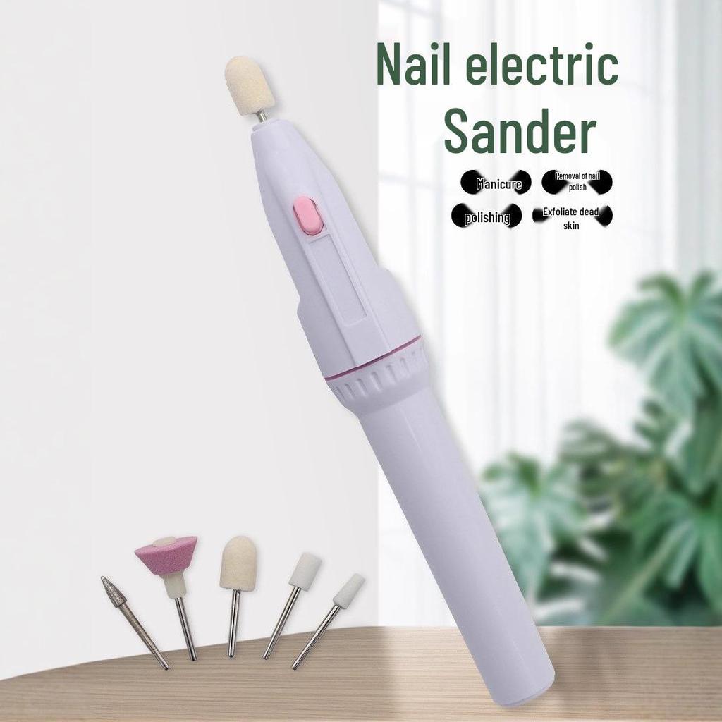 Electric Nail Grinder & Polisher: Portable Pen-Type Manicure Tool for Removing Dead Skin