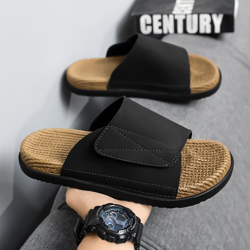 Slippers Men Summer Slip Resistant Wear-resistant Suitable Outdoor Sports Beach Leisure Sandals