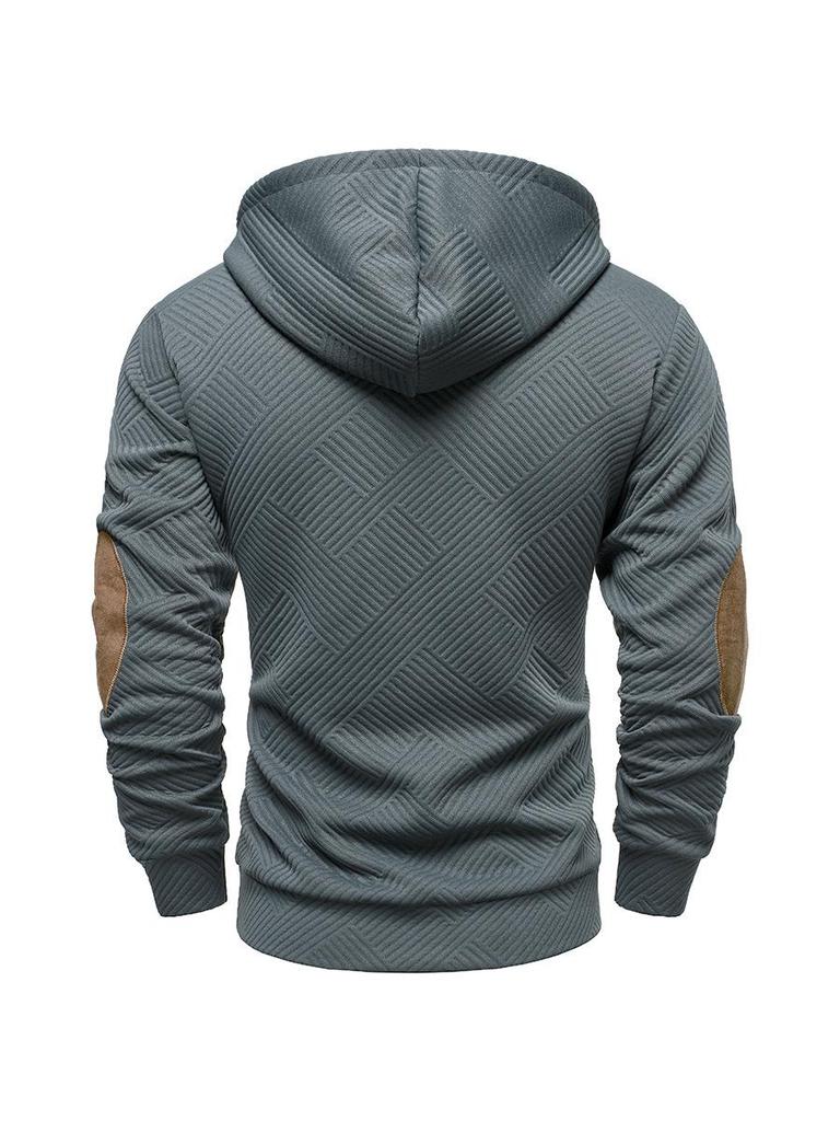 Men's Trendy Loose Hooded Casual Pullover Sweatshirt