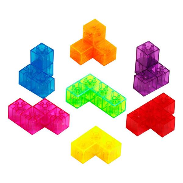 Magnetic Rubik's Cube Blocks Soma Cube Children's Magnetic Cube Magnet Iron Suction Puzzle Toys Lupin Block