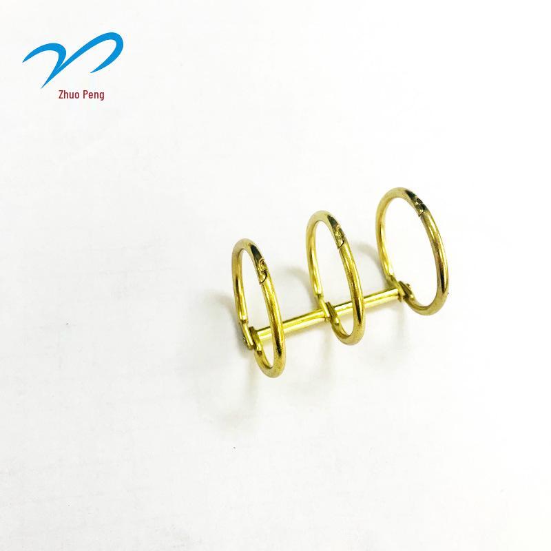 3-Ring Loose-Leaf Binder with 3-Hole Openings