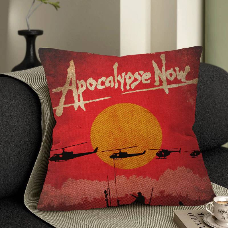 Apocalypse Now Movie Pillow Covers Cartoon Sofa Decorative Home Double-sided Printing Short Plush Cute Cushion Cover