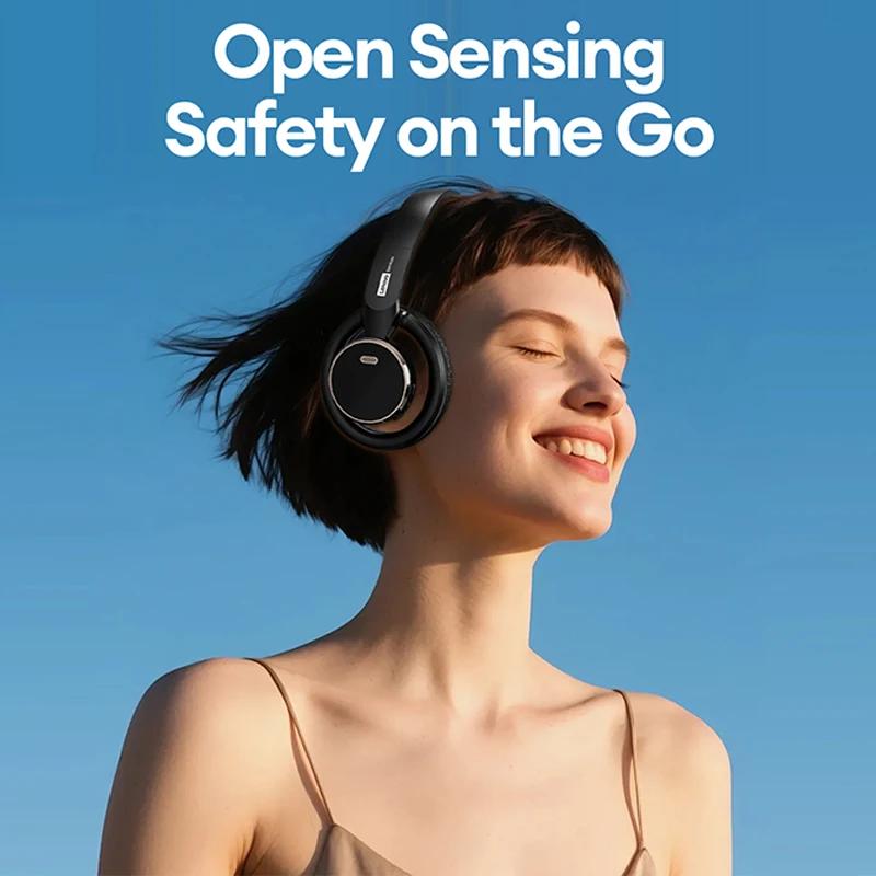 Original Lenovo LS116 Gaming Headset Wireless Bluetooth 6.0 Earphones Surround Noise Foldable Sport Over Ear Headphone With HD Mic New